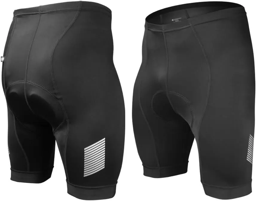 | Men's Elite Padded Cycling Shorts | Long Distance Performance | Made in USA