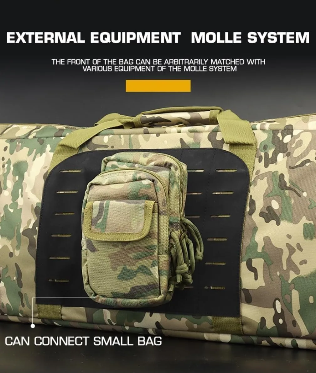 100cm Hunting Gun Bag Tactical Paintball Combat Rifle Range Carry Molle Bags Airsoft Shooting Guns Protection Case Handbag