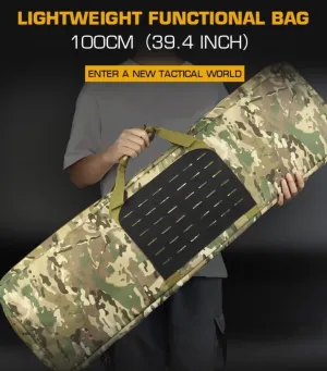 100cm Hunting Gun Bag Tactical Paintball Combat Rifle Range Carry Molle Bags Airsoft Shooting Guns Protection Case Handbag