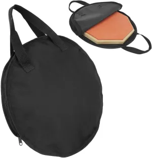 12 Inch Dumb Drum Bag,RustProof 10 Inch Tambourine Carrying Bag, 12 Inch Tambourine Case Oxford Cloth Dumb Drum Practice Pad Bag with Zipper for Dumb Drum Storage
