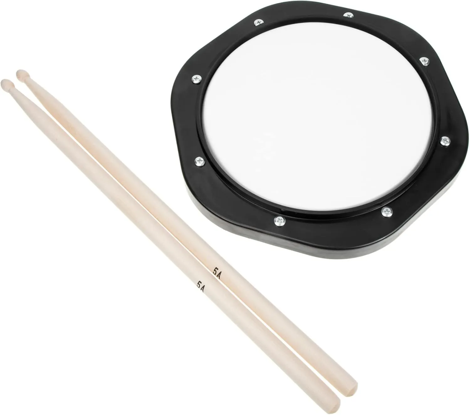 1Set Dumb Drum Practice Pad Rubber Cushion for Drummers for Home Practice Compatible with All Drum Kits Easy to Use for Beginners and Pros Includes Storage Bag