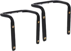 2pcs Lightweight Bike Saddle Adapter Bracket for Dual Water Bottle Holders Aluminum Alloy Cycling Bottle Cage Converter for Road Mountain Bicycles Quick Setup Compatibility