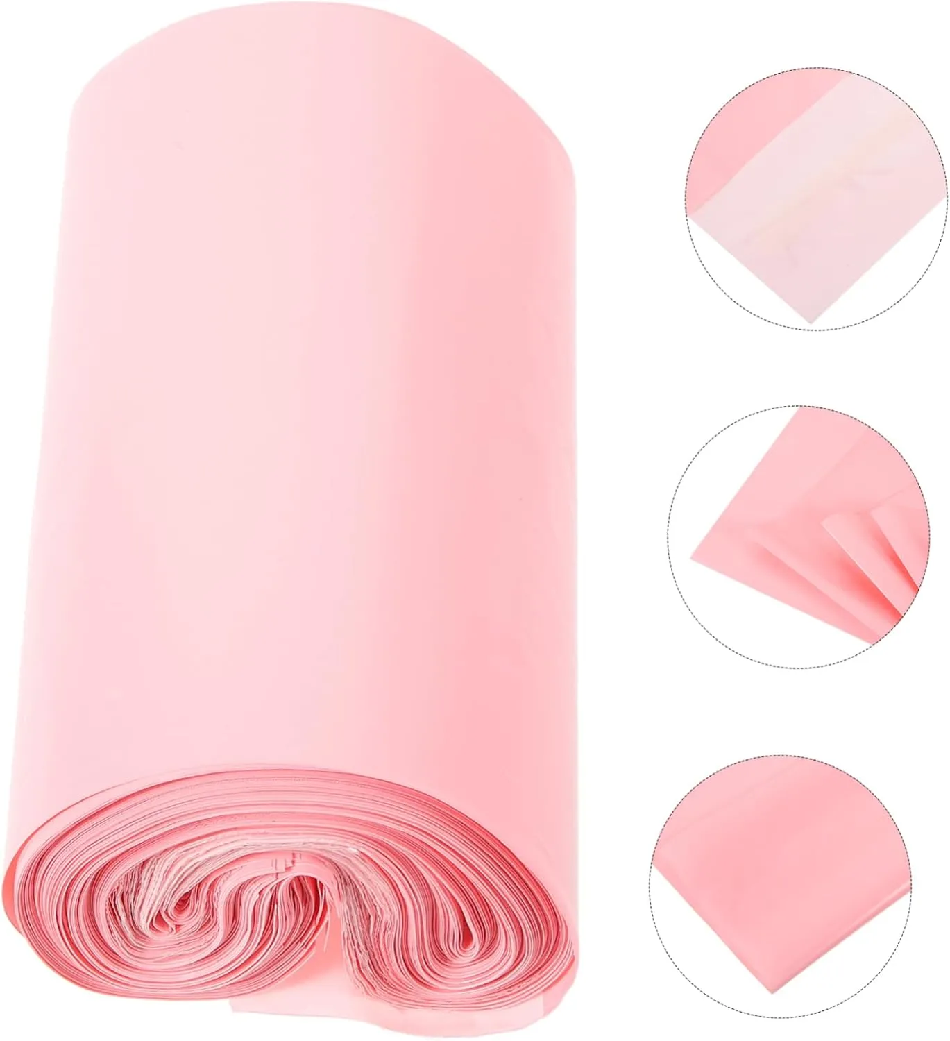 2sets 100pcs Feminine Sanitary Napkin Disposal Bags Sealing Storage for Pads Self Adhesive Durable Tear for Travel Home Use Cute Design 100pcs*2