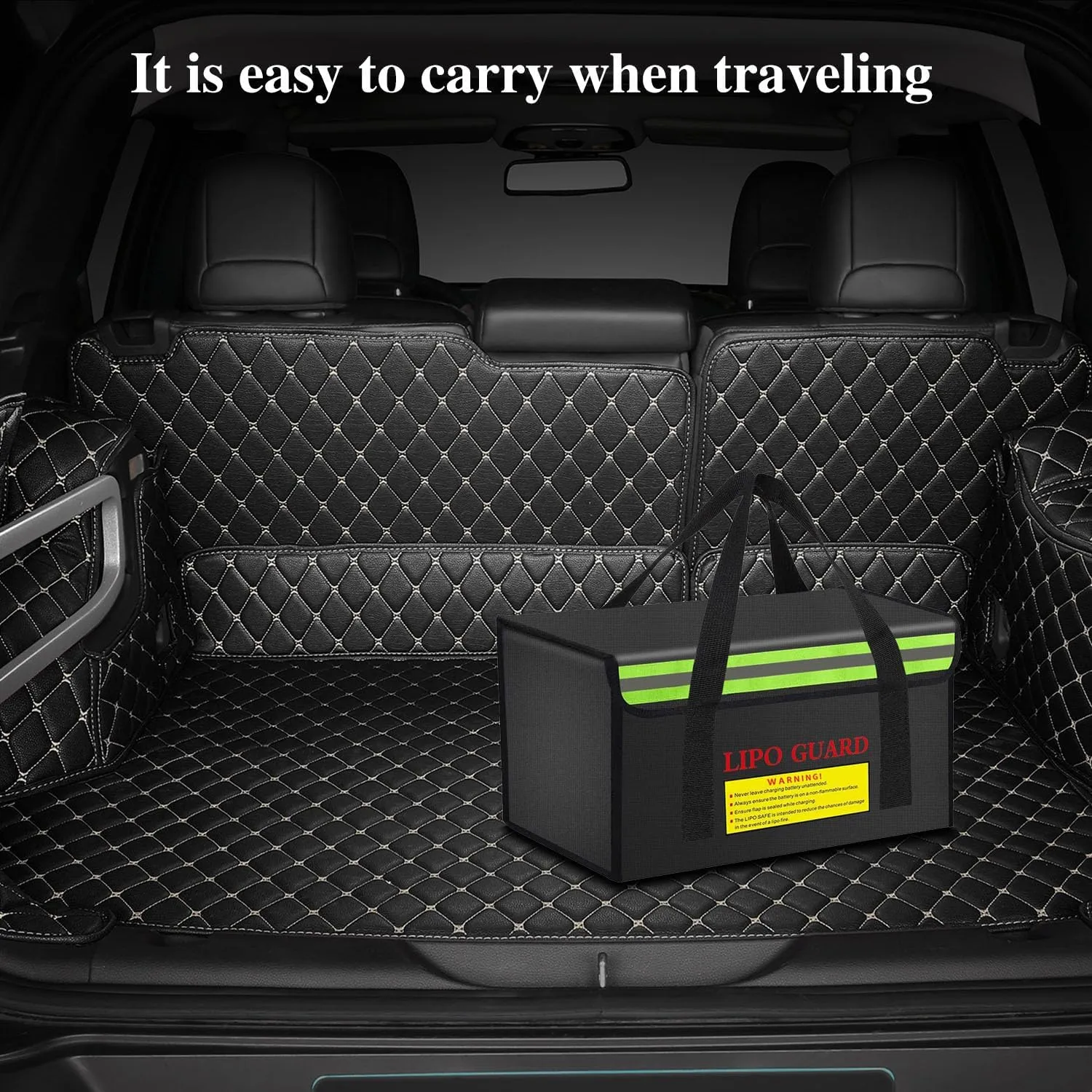 360 * 200 * 200mm Ebike Battery Safe Bag Fireproof Charging Bag Large Capatity for Lipo Battery Pack Storage Charging Transport, Home Office Travel Fireproof Safe Storage Pouch