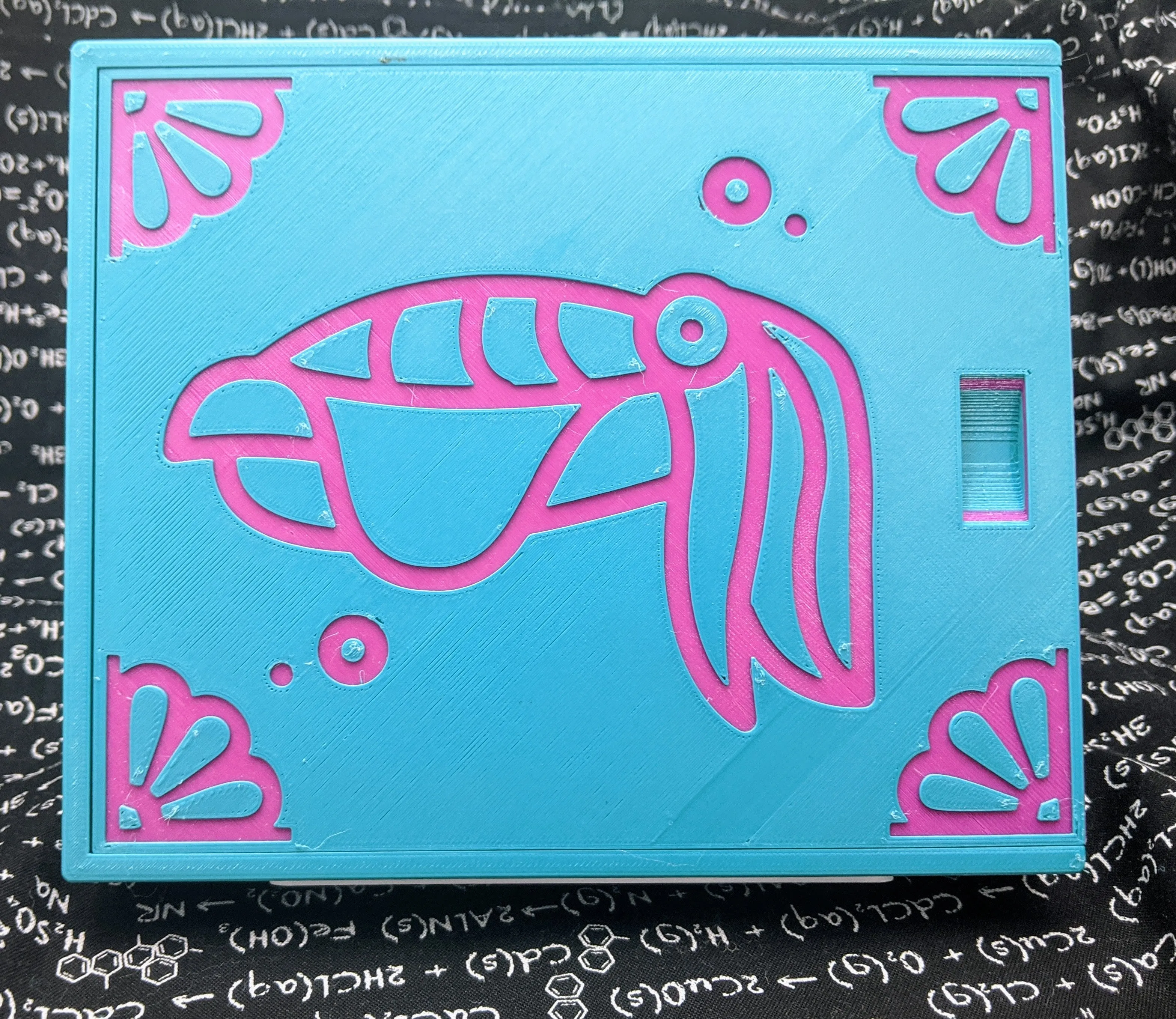 3D printed Notions Box--Cuttlefish