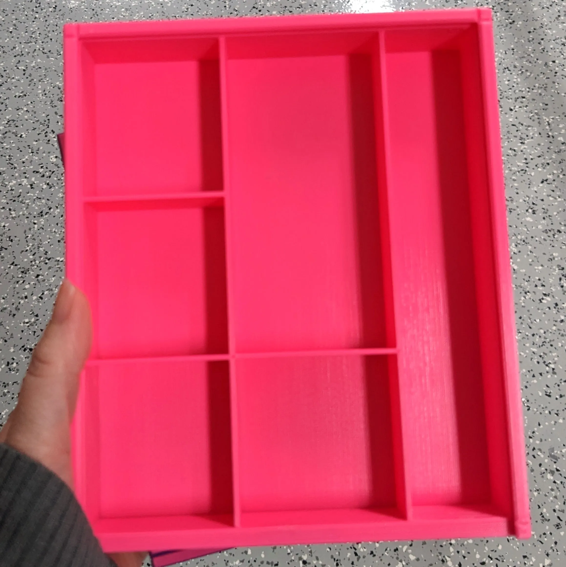 3D printed Notions Box--Fearsome Baby Dragon