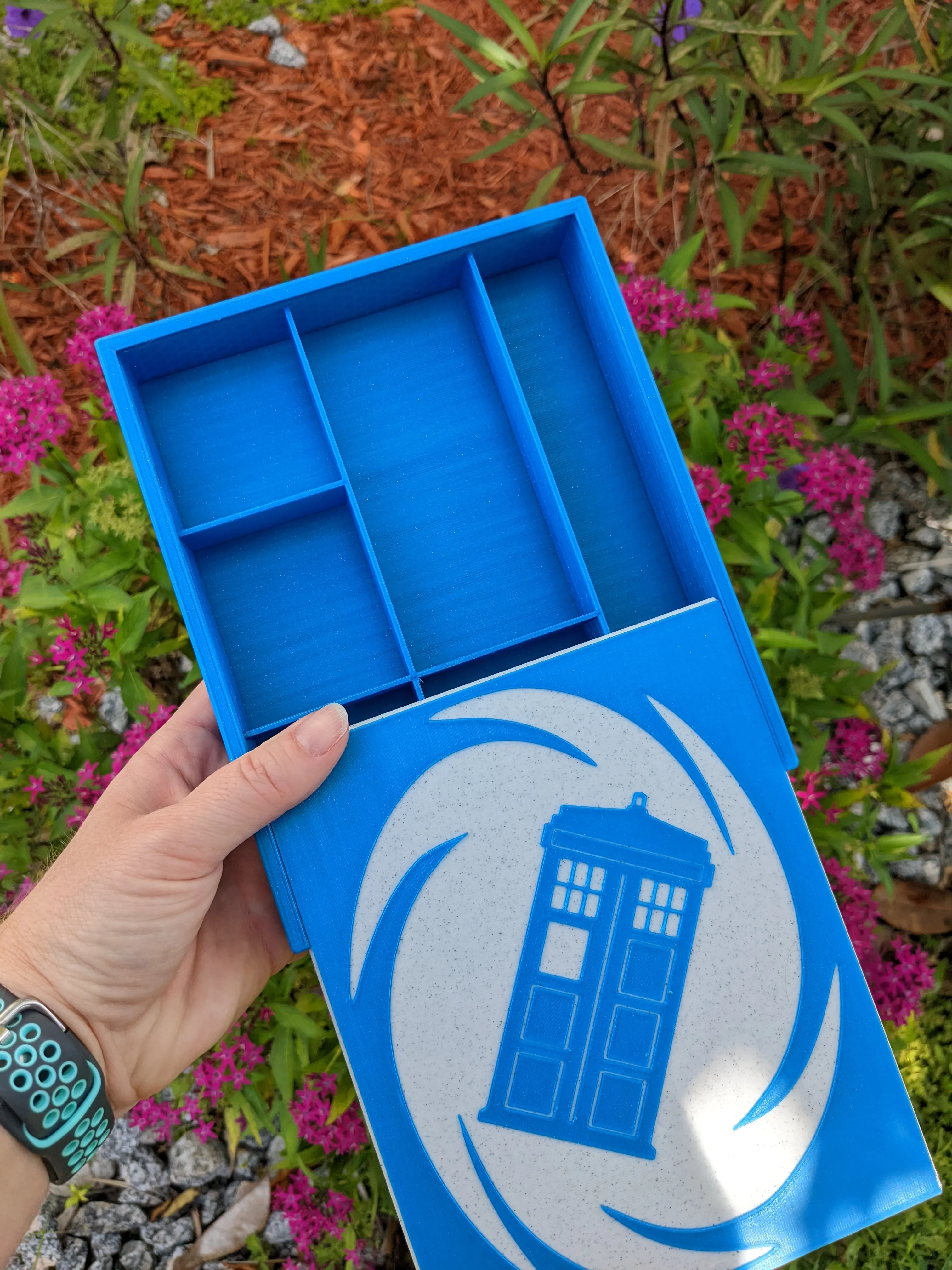 3D printed Notions Box--Policebox in the Temporal Vortex
