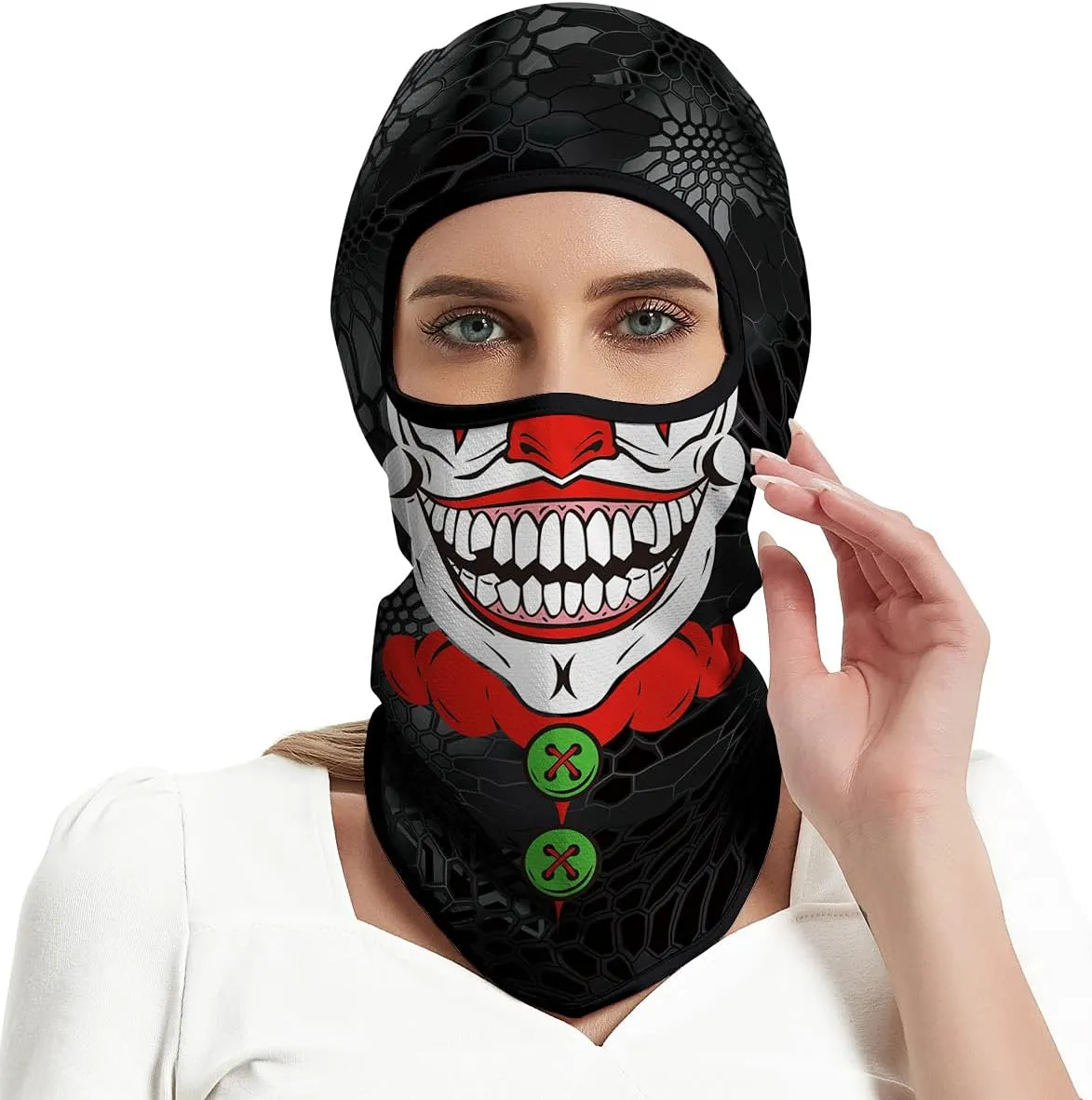 3PCS Balaclava Full Face Mask Ski Scarf Sun UV Protection Motorcycle Cycling Hood Men Women Outdoor Sports Covering