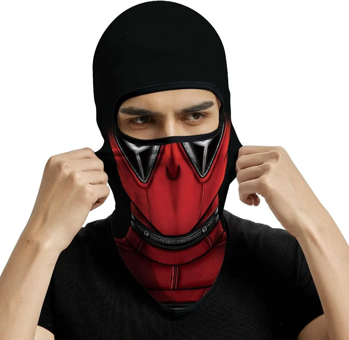 3PCS Balaclava Full Face Mask Ski Scarf Sun UV Protection Motorcycle Cycling Hood Men Women Outdoor Sports Covering