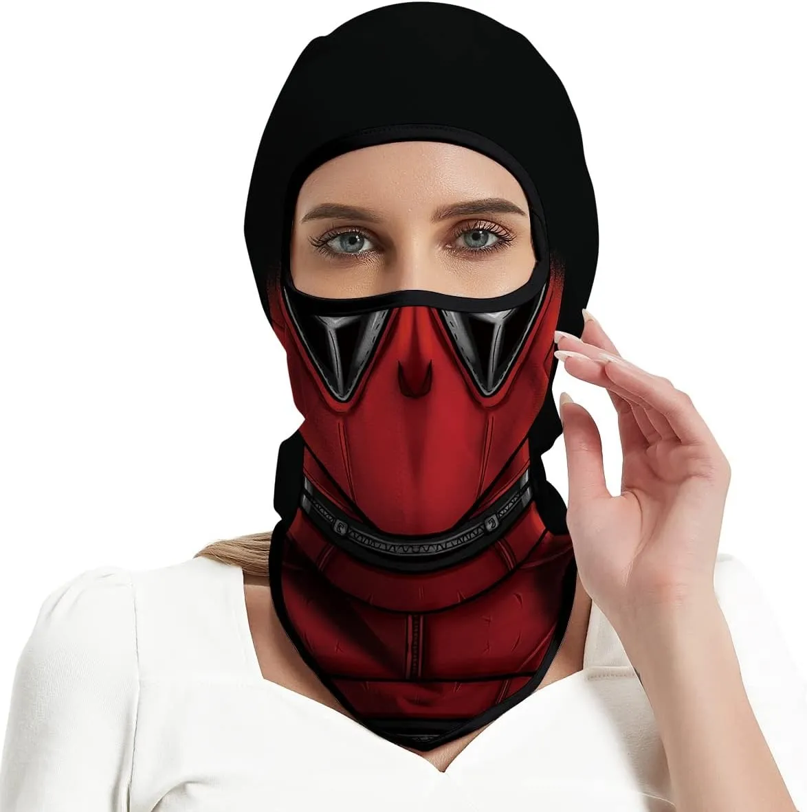 3PCS Balaclava Full Face Mask Ski Scarf Sun UV Protection Motorcycle Cycling Hood Men Women Outdoor Sports Covering