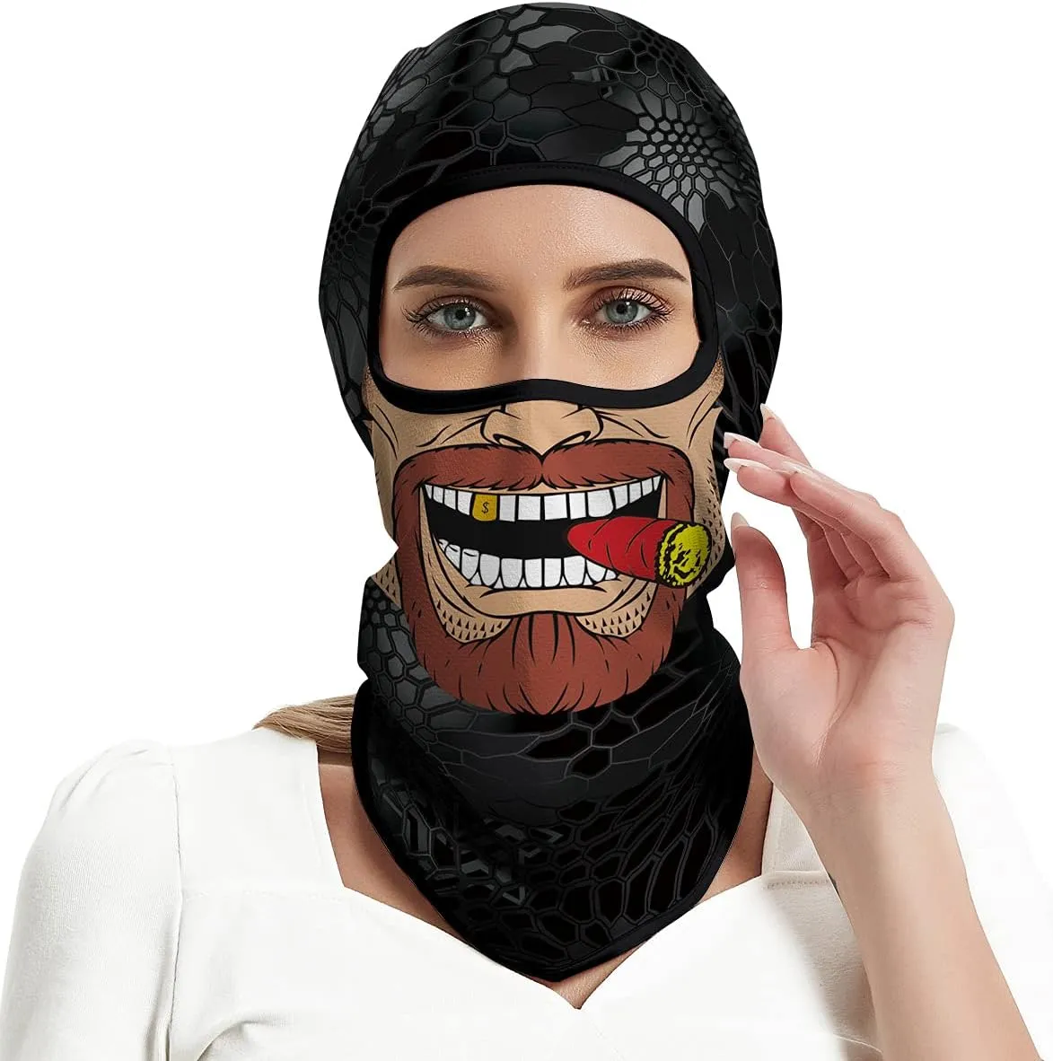 3PCS Balaclava Full Face Mask Ski Scarf Sun UV Protection Motorcycle Cycling Hood Men Women Outdoor Sports Covering