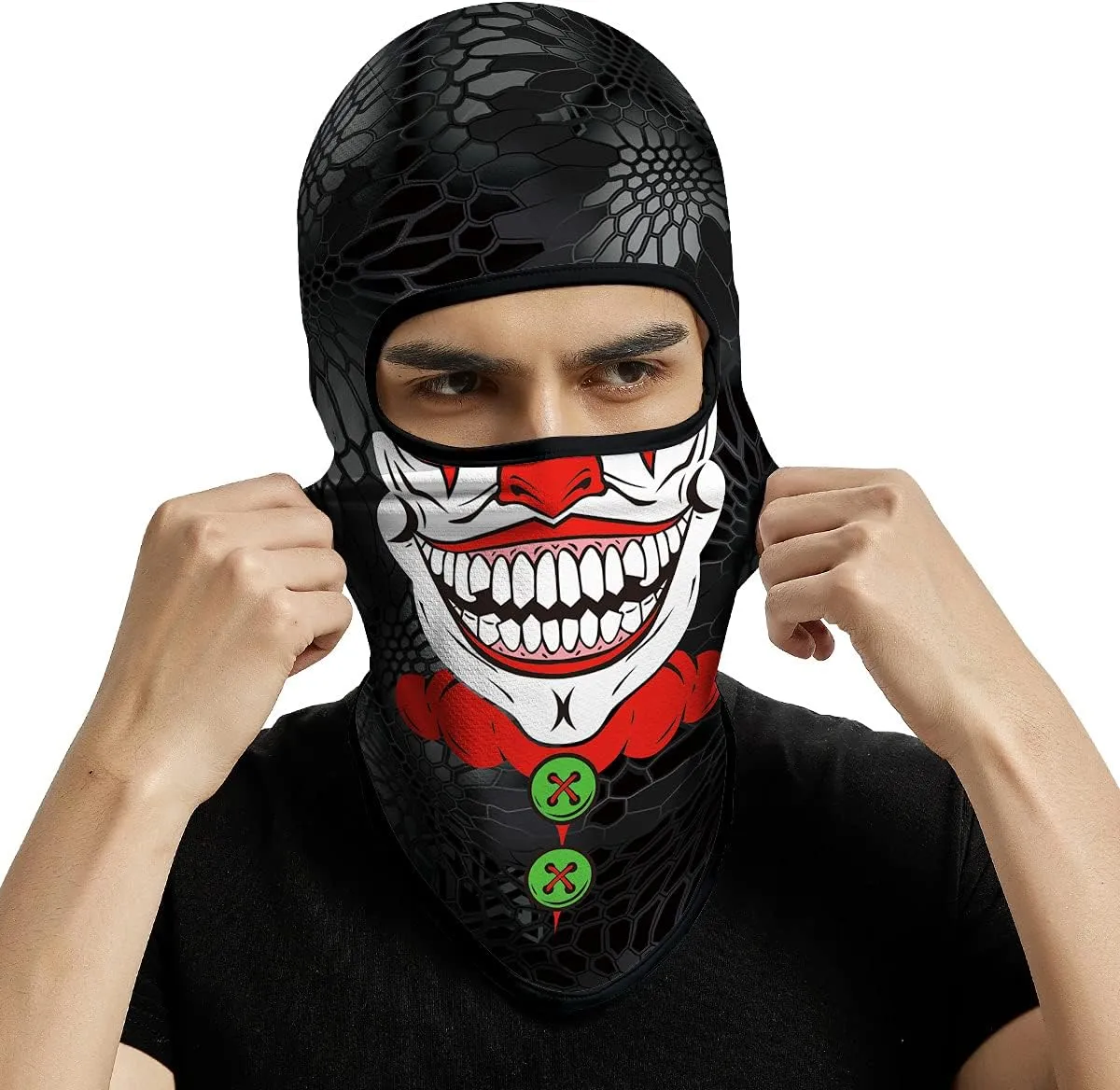 3PCS Balaclava Full Face Mask Ski Scarf Sun UV Protection Motorcycle Cycling Hood Men Women Outdoor Sports Covering