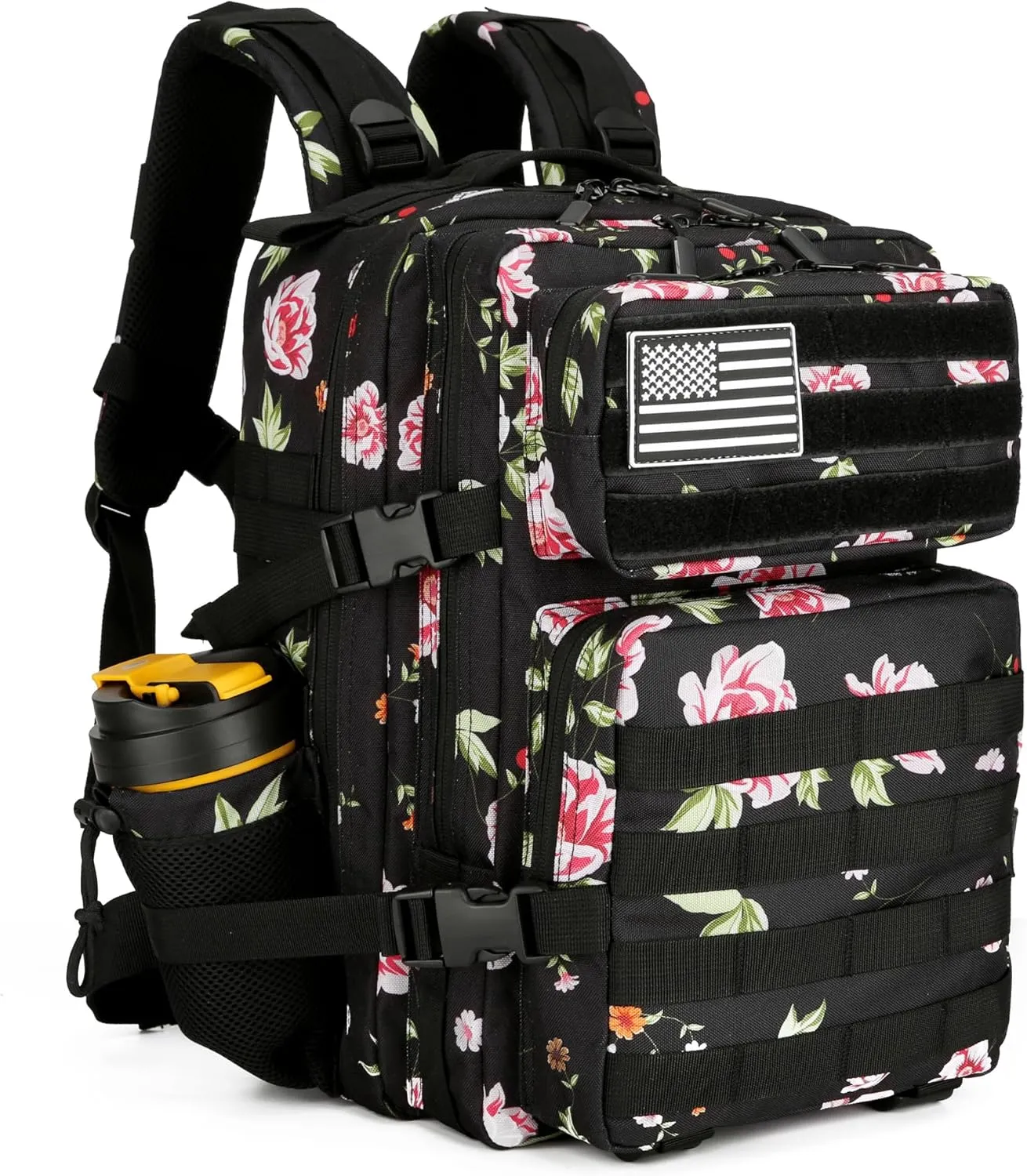 45L Military Tactical Backpack Hiking Backpacks Tactical Gear Camo Back Pack Army Molle Bag Rucksack Fitness Daypack