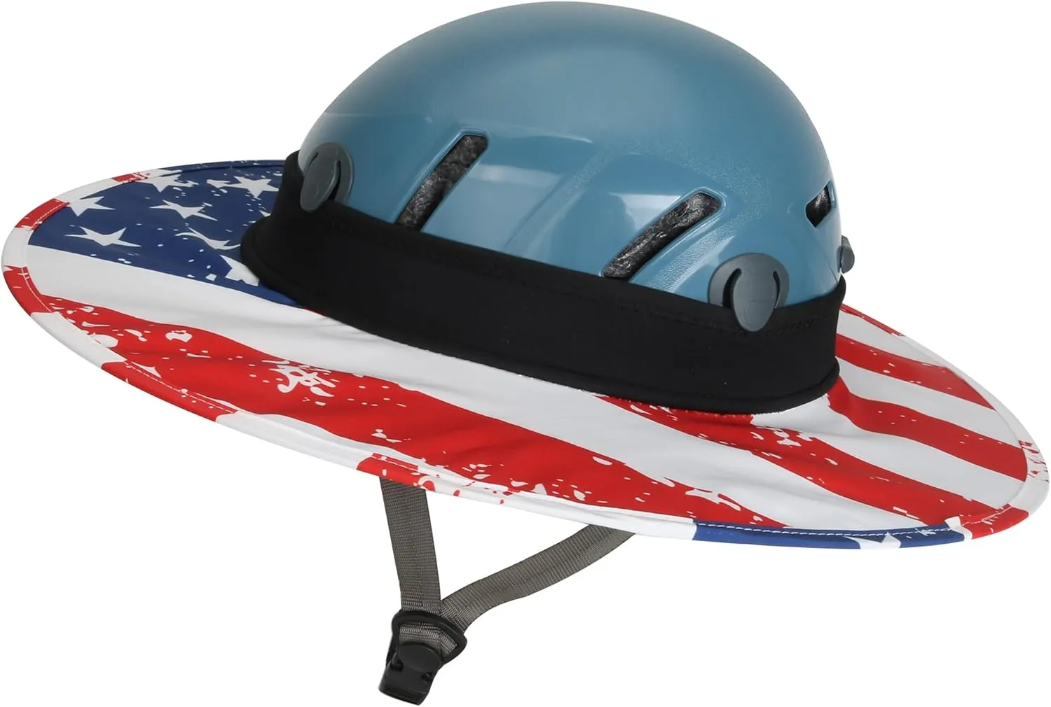 4th of July Decorations, Climbing Helmet Sun Hat, Safety Helmets Sun Protection Accessories Suit for The Rescue Team, High-Altitude Worker