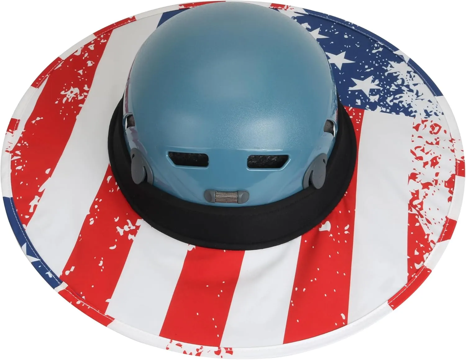 4th of July Decorations, Climbing Helmet Sun Hat, Safety Helmets Sun Protection Accessories Suit for The Rescue Team, High-Altitude Worker