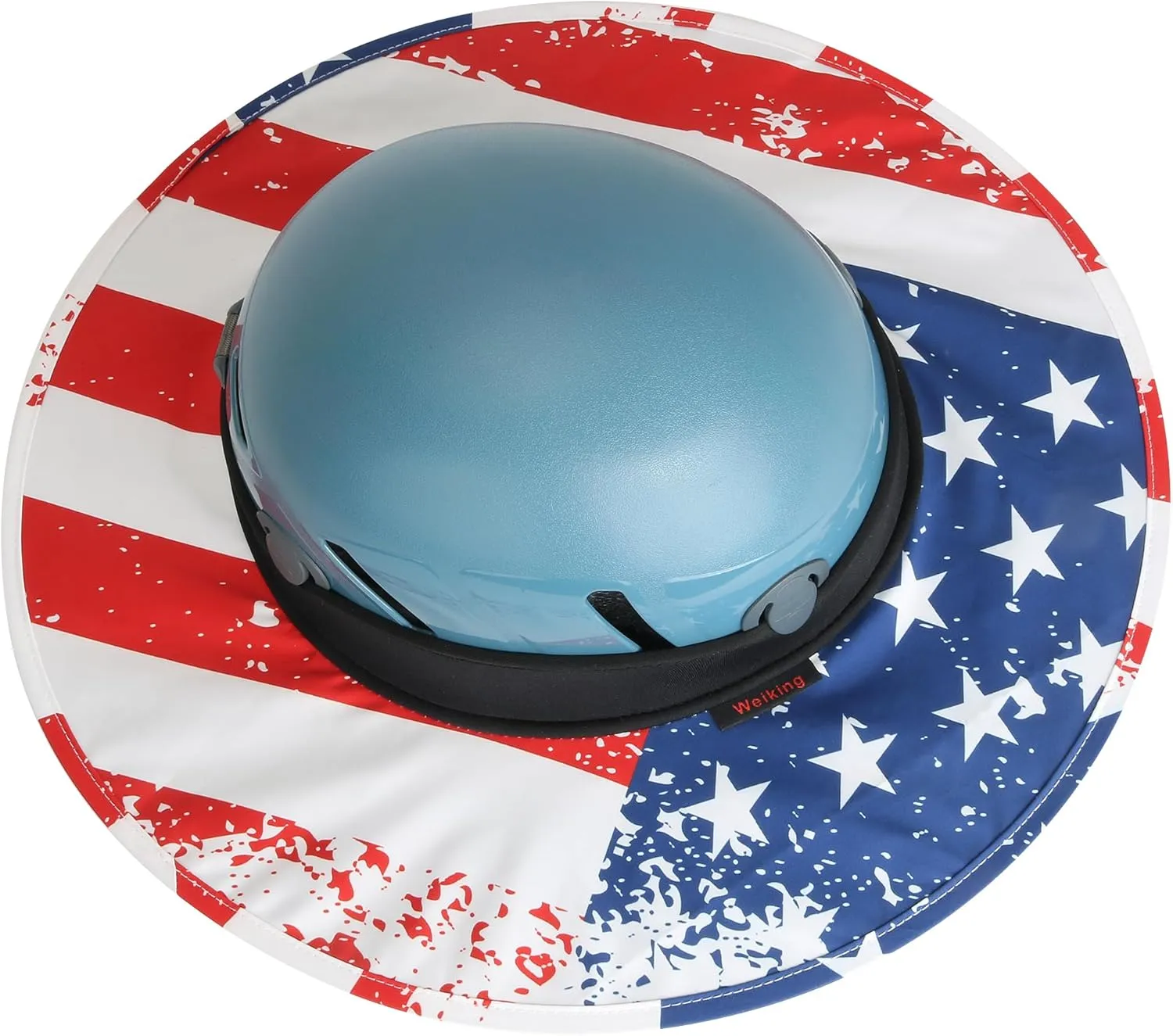 4th of July Decorations, Climbing Helmet Sun Hat, Safety Helmets Sun Protection Accessories Suit for The Rescue Team, High-Altitude Worker