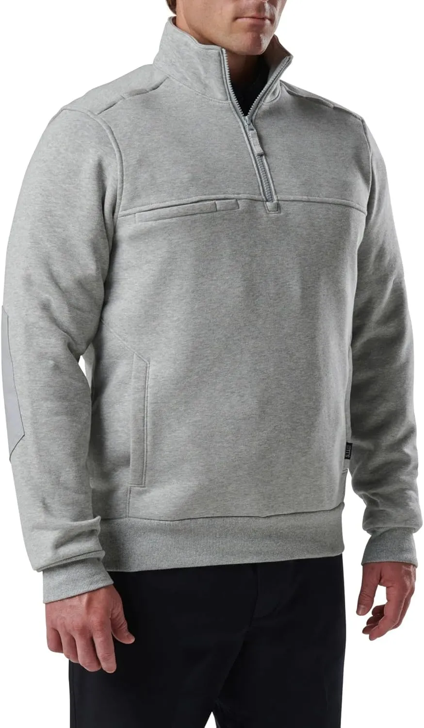 5.11 Tactical Men's Job Shirt 1/4 Zip 2.0, 100% Cotton Canvas, Style 72534ABR, Regular or Tall Lengths