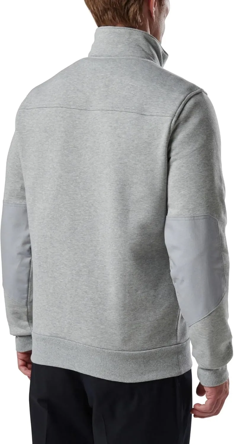 5.11 Tactical Men's Job Shirt 1/4 Zip 2.0, 100% Cotton Canvas, Style 72534ABR, Regular or Tall Lengths