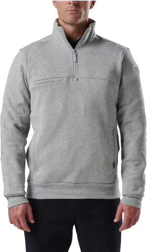 5.11 Tactical Men's Job Shirt 1/4 Zip 2.0, 100% Cotton Canvas, Style 72534ABR, Regular or Tall Lengths