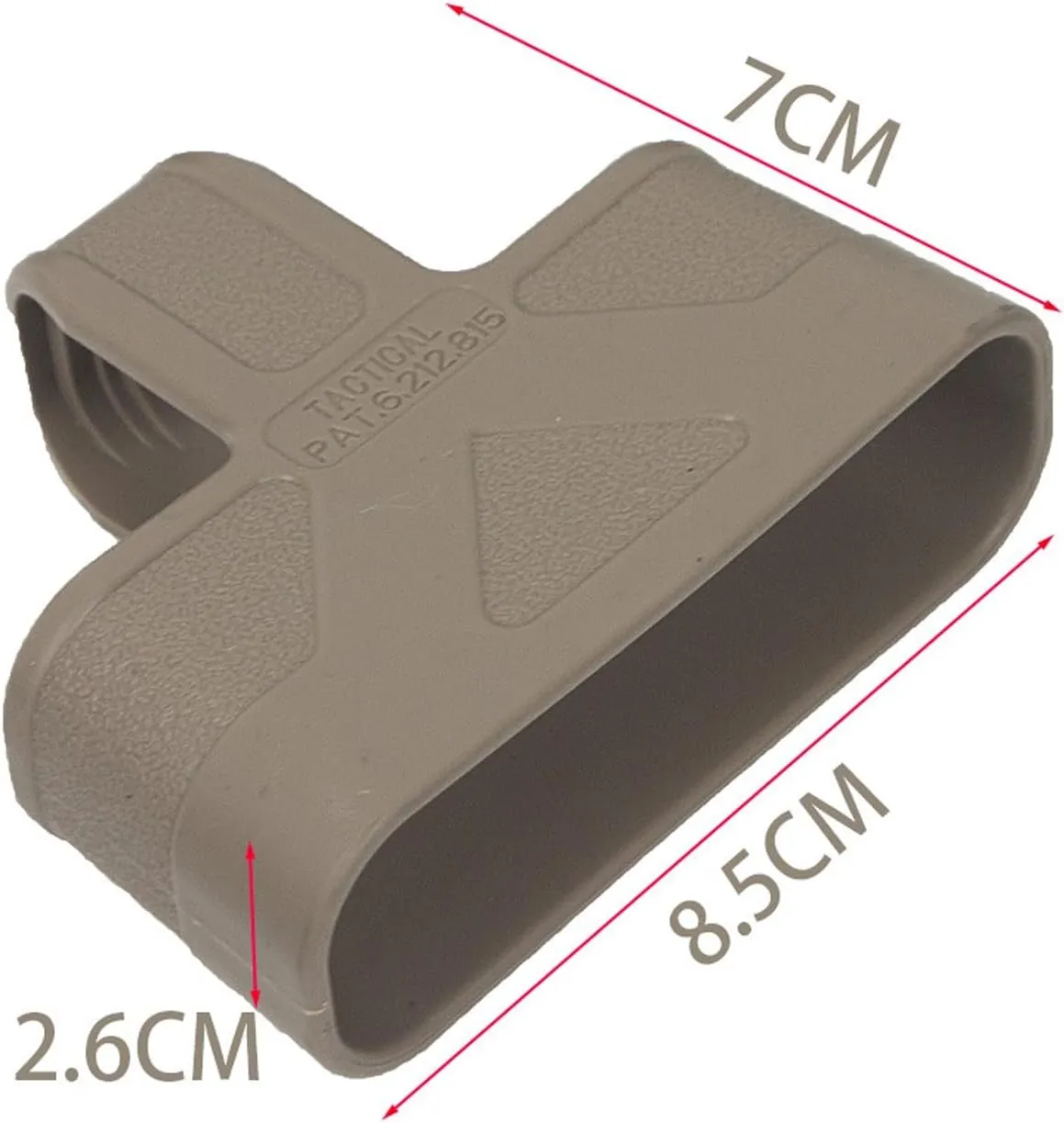 6-Pack Anti-Drop Mag Sleeves, Shock-Absorbing Rubber for M4 Mags - 5.56 7.62 9mm Tactical Fall Protection