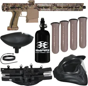 Action Village Planet Eclipse EMEK EMF100 (PAL Enabled) Mag Fed Legendary Paintball Gun Package Kit - HDE Earth