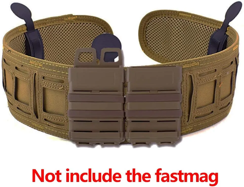 ACTIONUNION Tactical Battle Belt Set Airsoft Molle Belt Slim War Belt