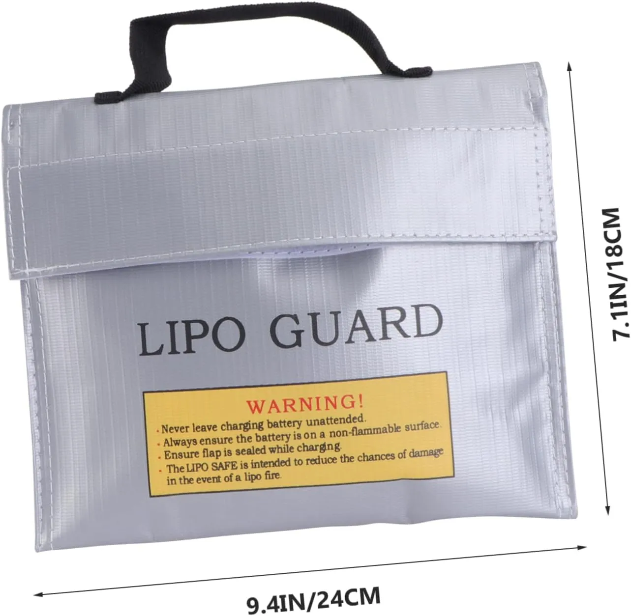 Alipis Battery Protective Pouch Fireproof Battery Bag Lightweight and Portable Sturdy Material for Rc Model Battery Storage