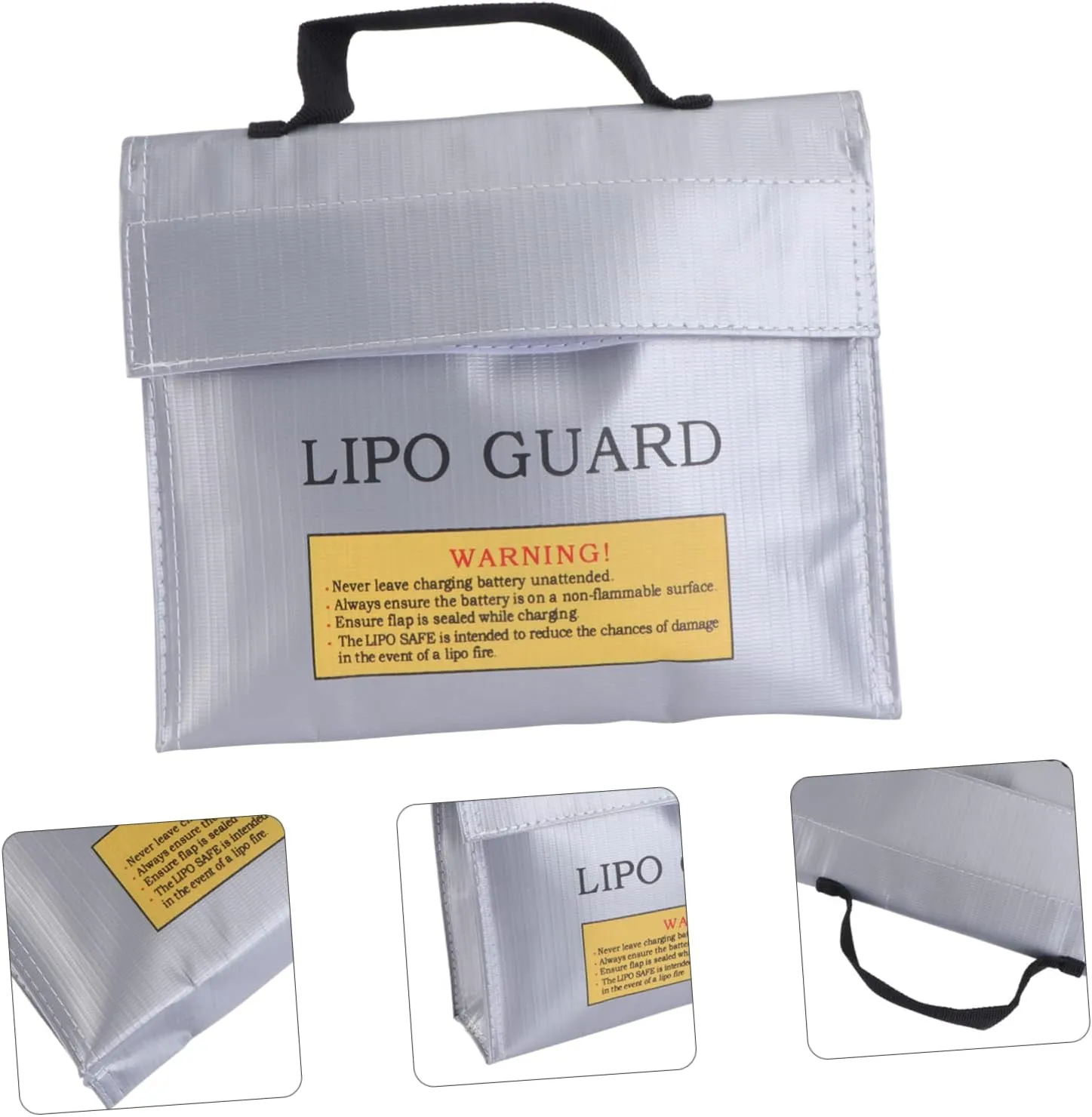 Alipis Battery Protective Pouch Fireproof Battery Bag Lightweight and Portable Sturdy Material for Rc Model Battery Storage