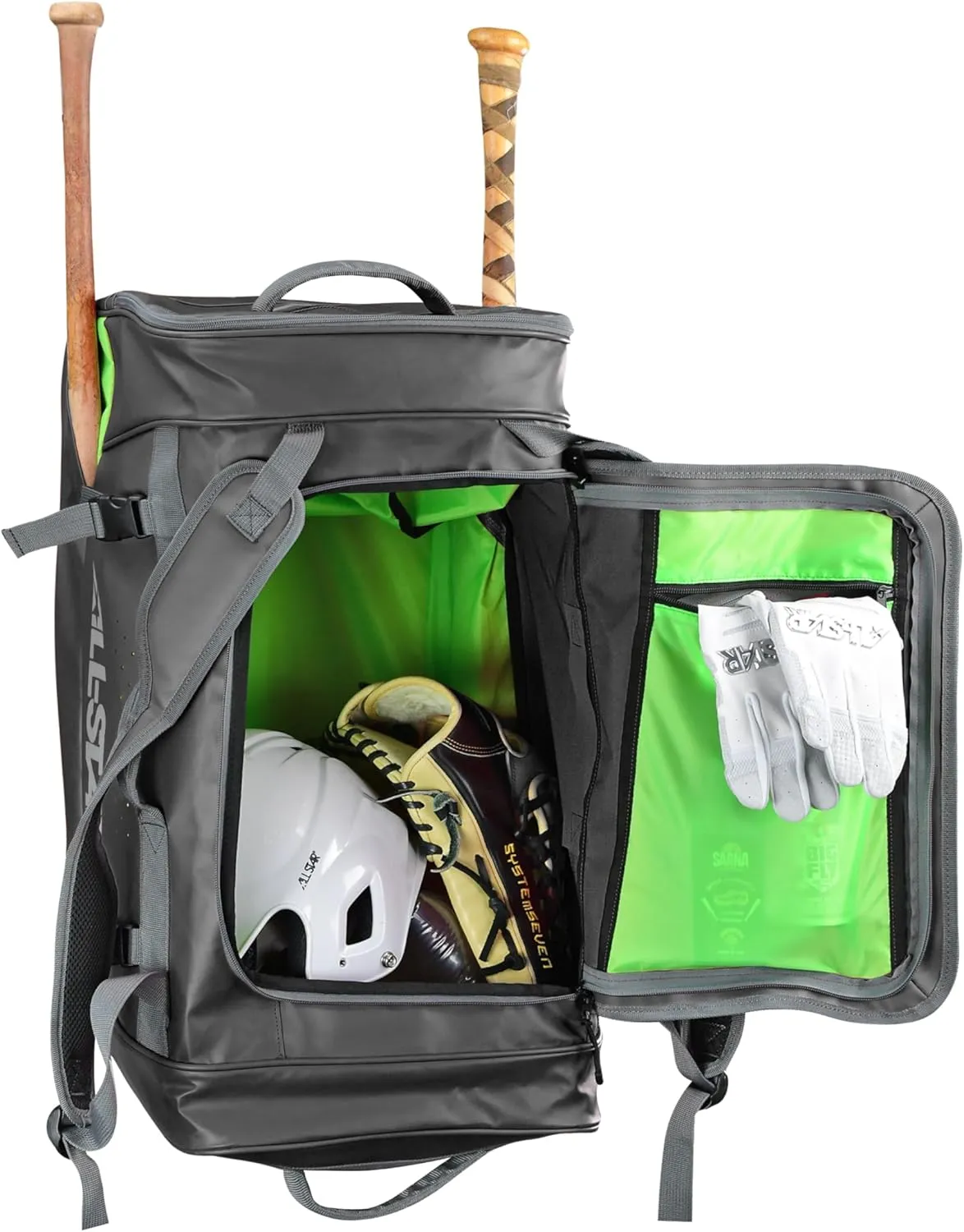 All-Star S7 Elite Player Duffle, 20.5" H x 14" W x 10" D