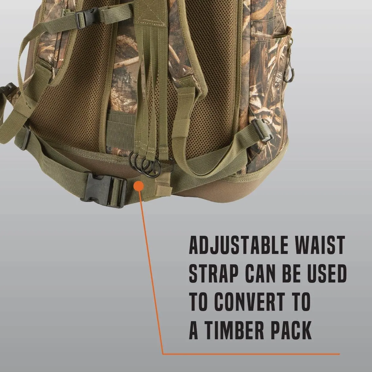 Allen Company Hunting Backpacks - Waterfowl, Deer Hunting Back Pack with Rifle/Bow Carrying System, Storage for Hunting Gear