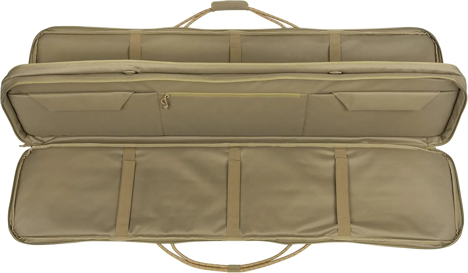 Allen Company Tac-Six 46" Lockable 2-Firearm Unit Tactical Gun Case, Laser Cut Molle Front