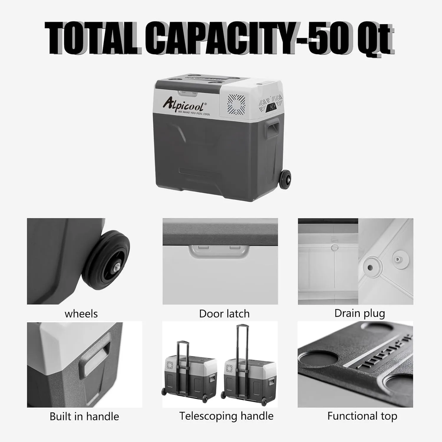 Alpicool Portable Refrigerator