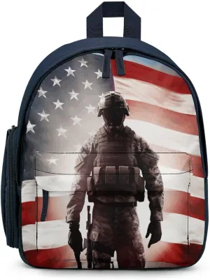 American Soldier Travel Backpack Casual Bag Lightweight Hiking Backpacks for Business, Travelling, Hiking