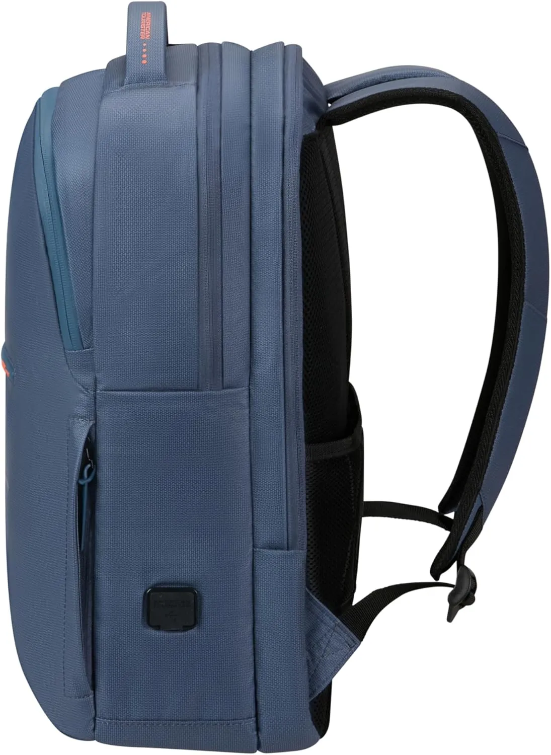 American Tourister Business, Blue/Orange (Navy/Orange), 31.5 x 23 x 50 cm