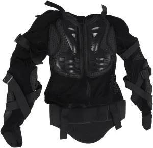 aqxreight Motorcycle Protective Jacket Full Body Armor Back Shoulders Chest Protection Gear for ATV Off Road Vehicles Cycling Motorcycles Ice and Snow Sports Extreme Sports Black