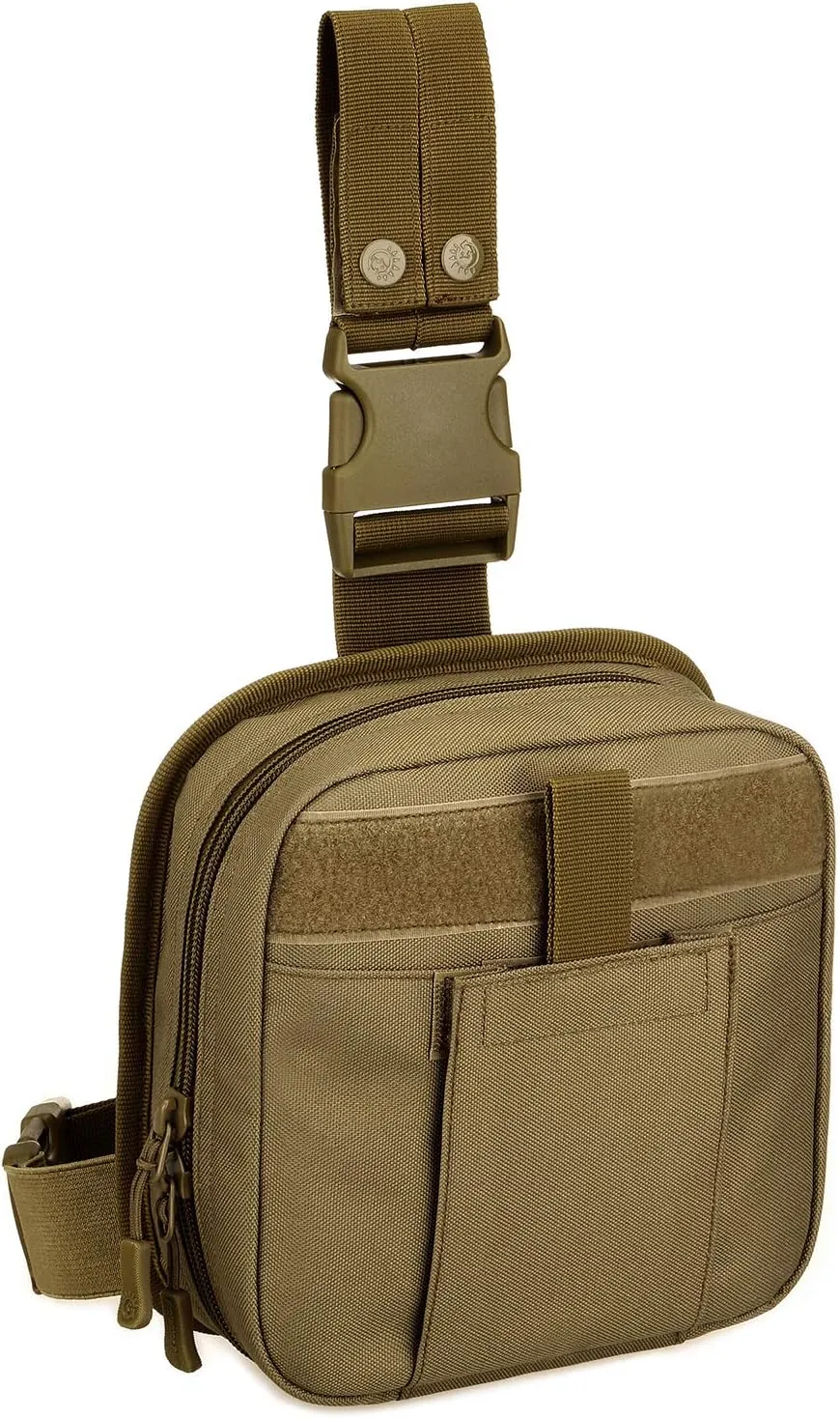 ArcEnCiel Leg Bag Tactical First Aid Pouch Drop Waist Thigh Hip Fanny Pack Tool Gear for Paintball Airsoft Motorcycle Riding