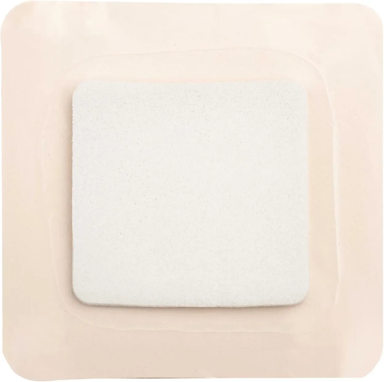 Areza Medical - Silver Foam Wound Dressing Pad- Sterile - 4" X 4" (10 cm X 10 cm) - Adhesive Border - 10 PCS per Box - FSA/HSA Approved