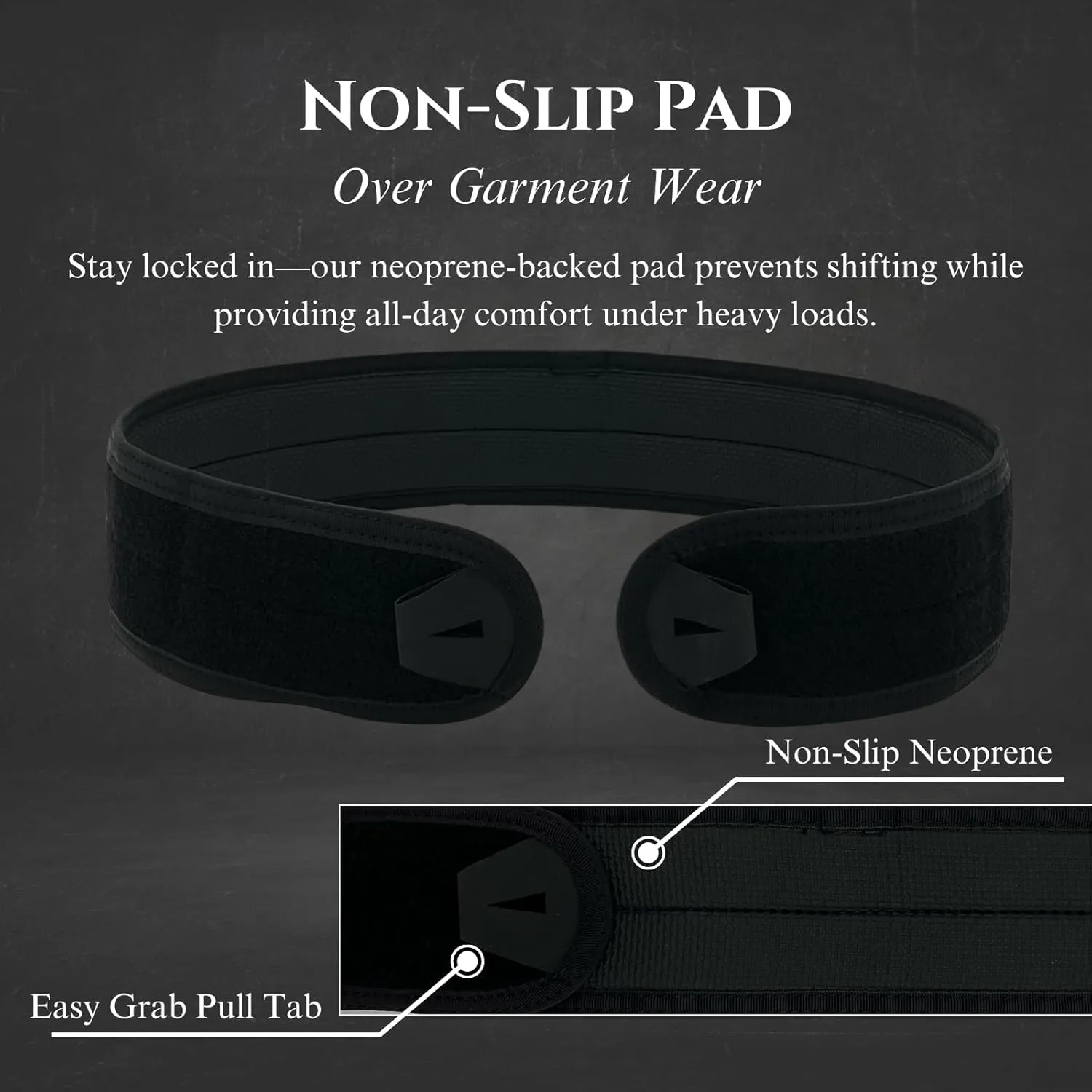 Armiger Modular Tactical Belt - 3-Part 1000D Nylon, Quick-Release Heavy Duty Tactical MOLLE Belt