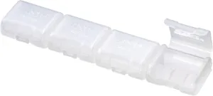 ASP Link Battery Storage Cases, Interconnecting, CR123A, 4-Pack