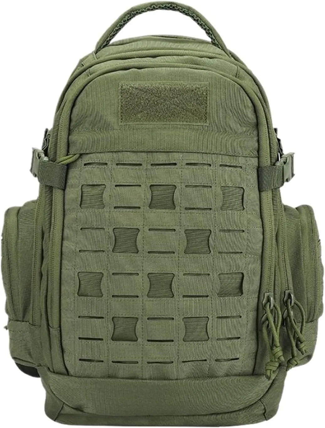 Assault Backpack 600D Sports Outdoor Bag High Capacity Tourism Hiking Mountain Camping Bags(Green)