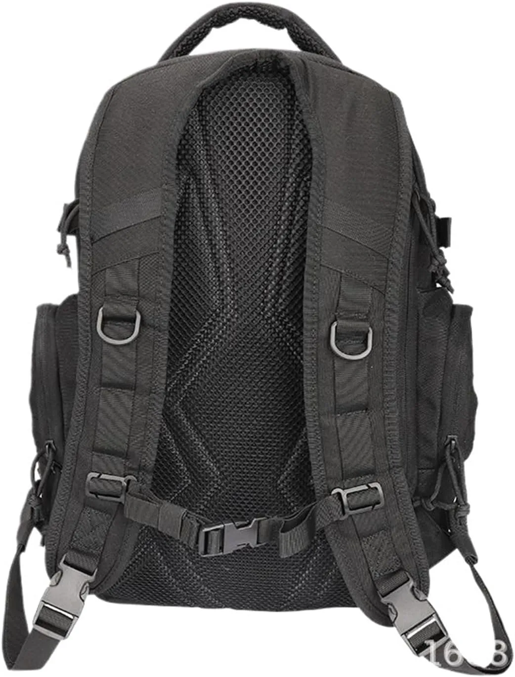 Assault Backpack 600D Sports Outdoor Bag High Capacity Tourism Hiking Mountain Camping Bags(TAN)