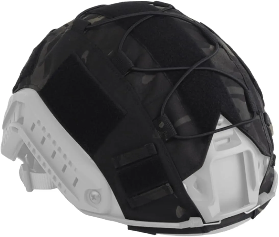 ATAIRSOFT Tactical Helmet Cover Airsoft Helmet Cloth for Fast SF High Cut Helmet Maritime Helmet Paintball Hunting Shooting Gear Without Helmet