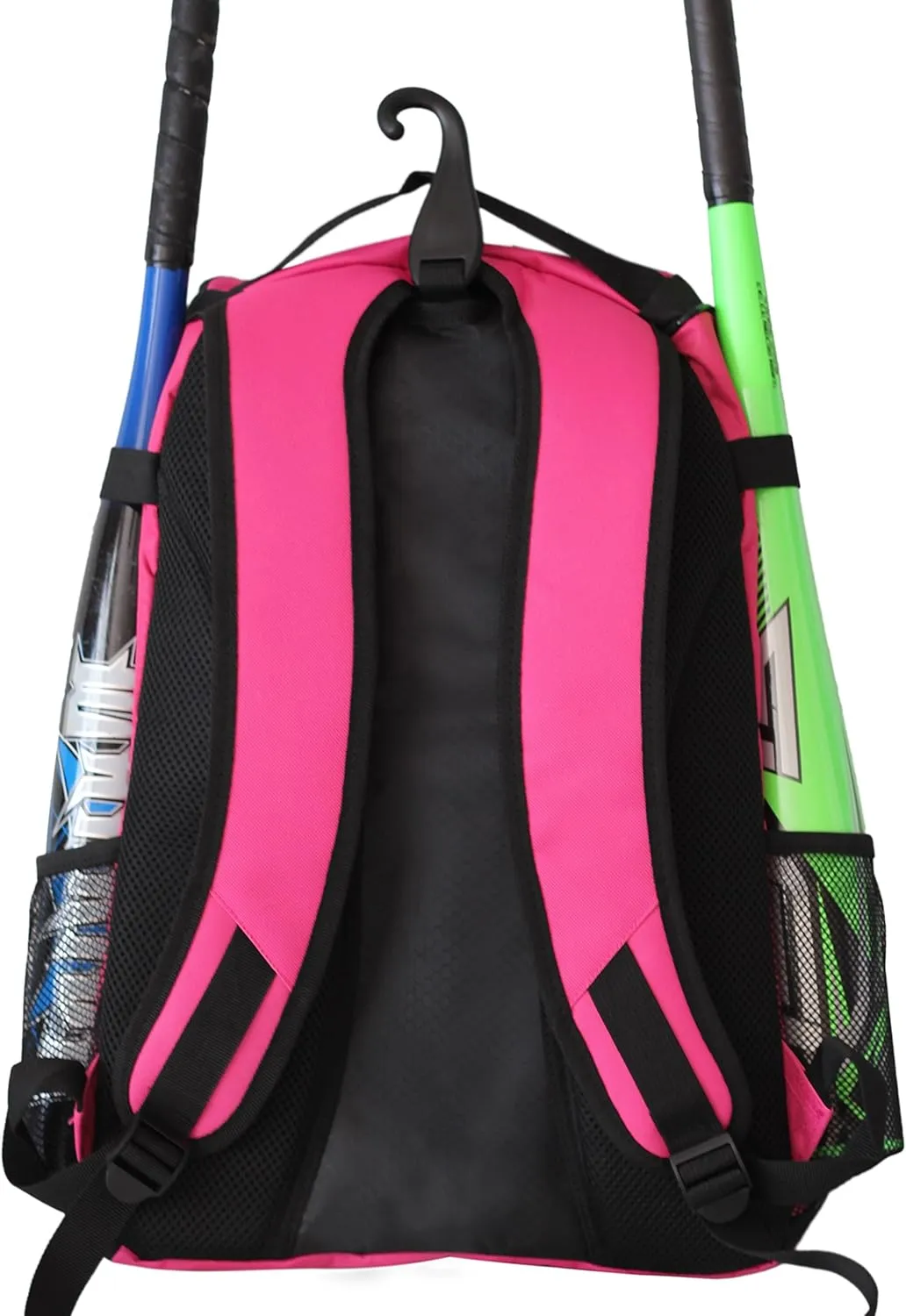 Athletico Baseball Bat Bag - Backpack for Baseball, T-Ball & Softball Equipment & Gear for Youth and Adults | Holds Bat, Helmet, Glove, & Shoes |Shoe Compartment & Fence Hook