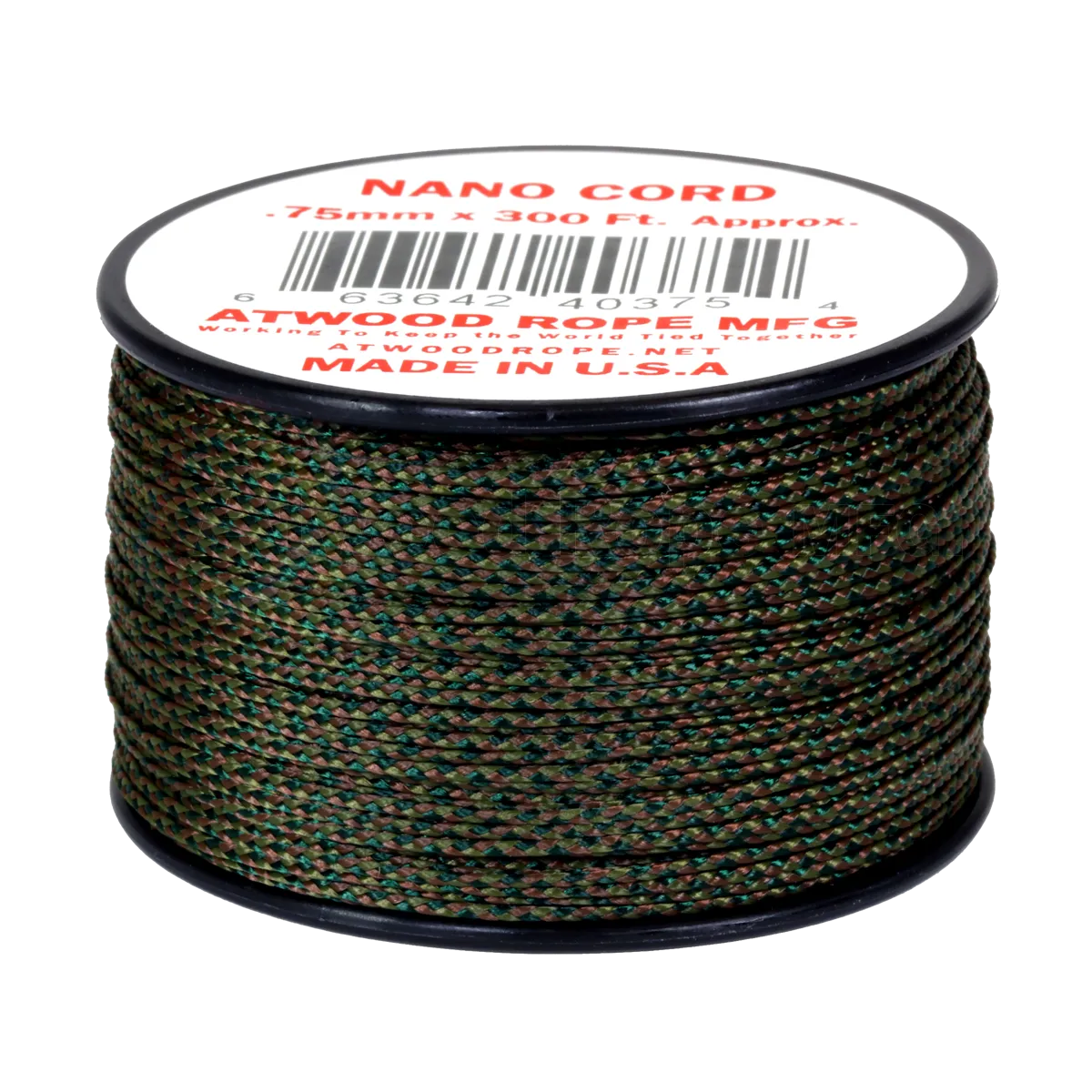 Atwood Rope 300' 0.75mm 36lbs Nano Cord