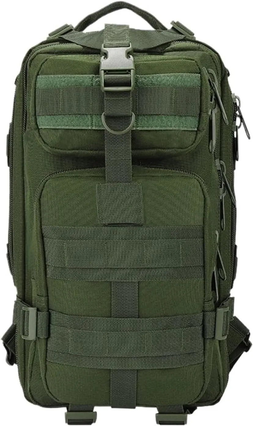 Backpack 26L Large Assault Pack Bag Rucksack Hiking Treeking Travel(Army Green)