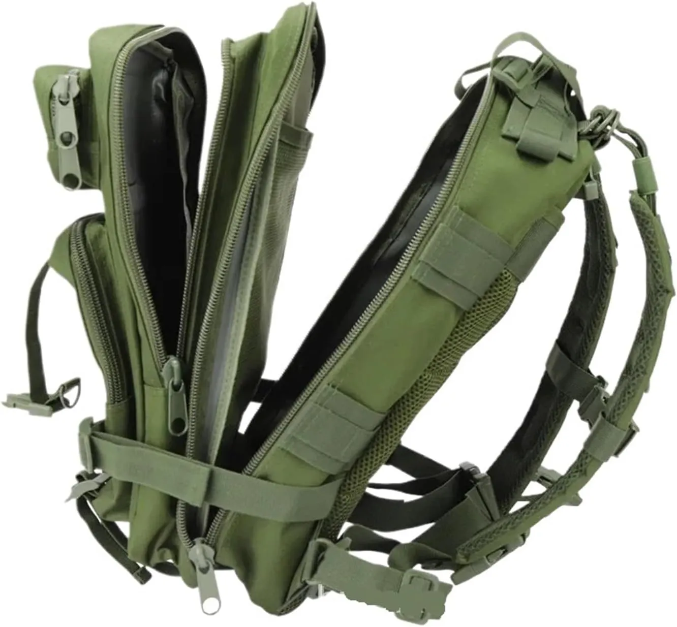 Backpack 26L Large Assault Pack Bag Rucksack Hiking Treeking Travel(Army Green)