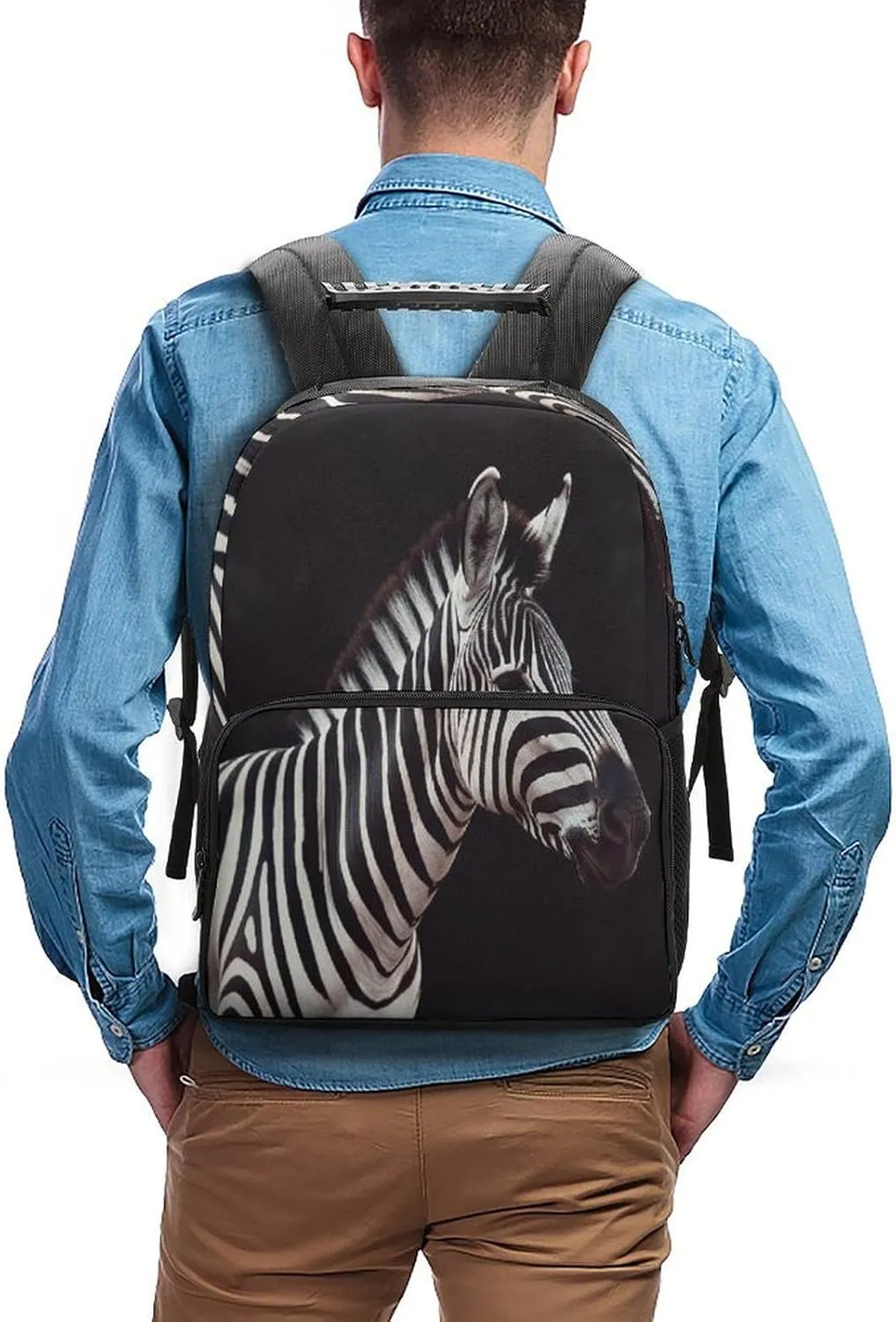 Backpacks Animal Zebra Travel Bag Business Work Laptop Backpack