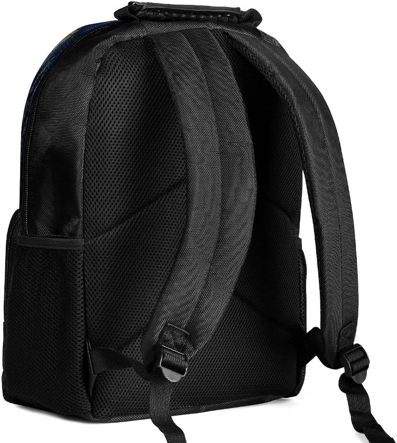 Backpacks Blue And Gold Jellyfish Travel Bag Business Work Laptop Backpack