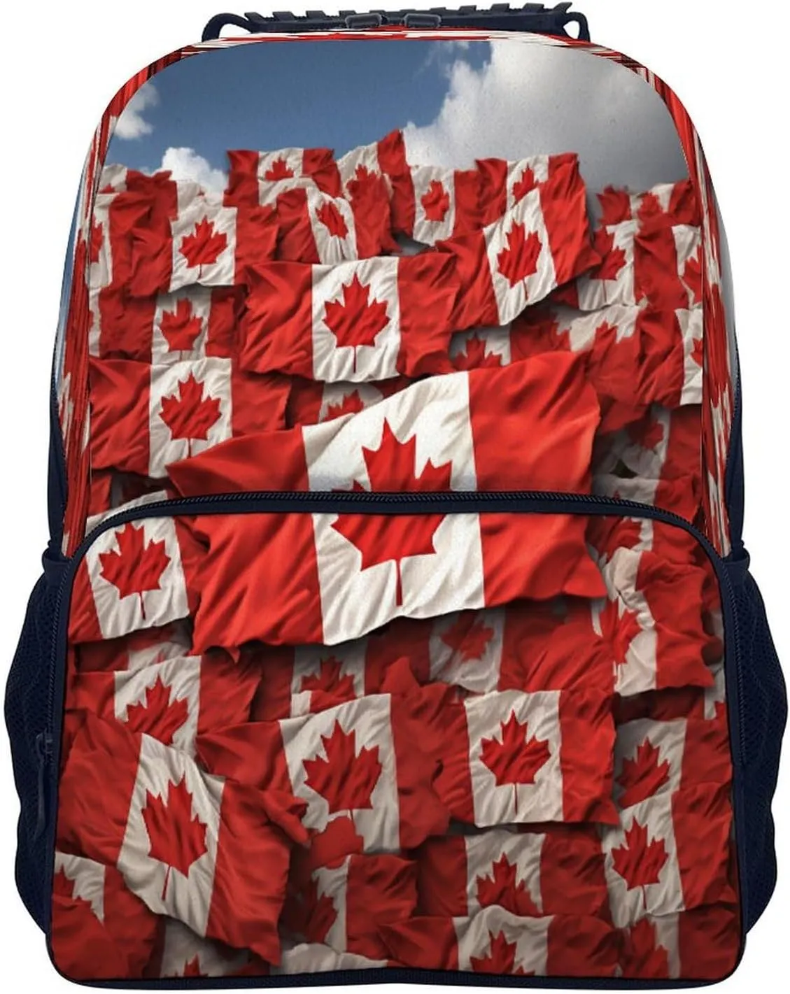 Backpacks Canadian Flag Travel Bag Business Work Laptop Backpack