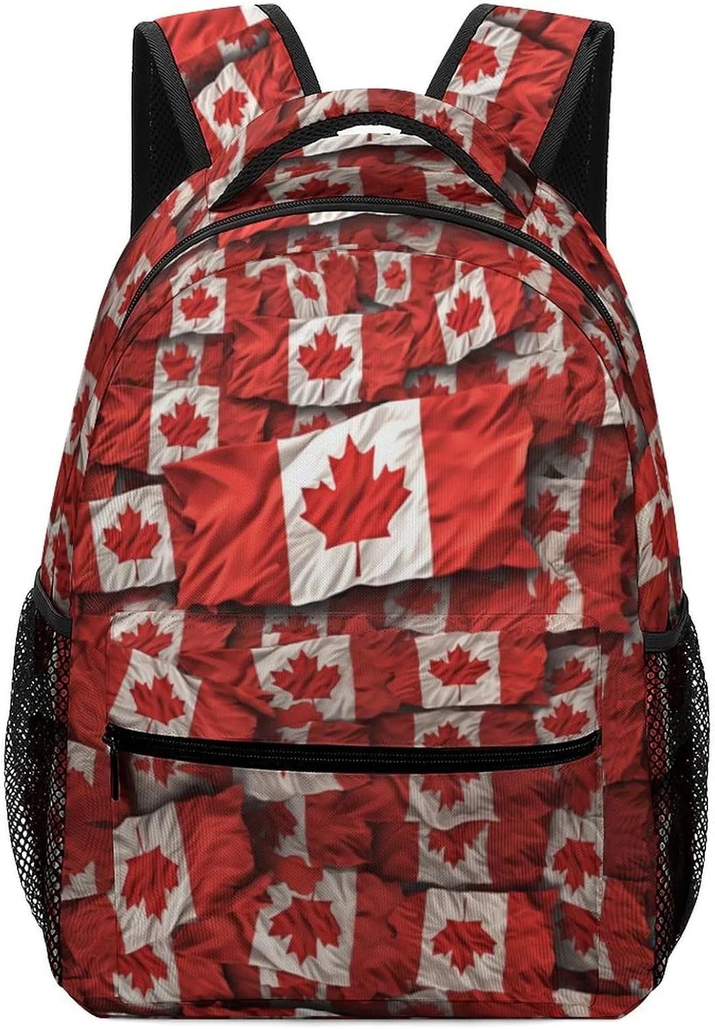 Backpacks Canadian Flag Travel Bag Laptop Backpack Casual Daypack for Weekender Business Hiking